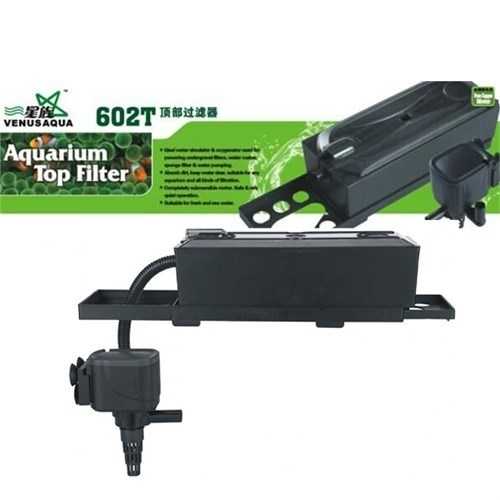 Venusaqua 602T Akvaryum Tepe Filtre 1800L/H 30W TLS Pet Market
