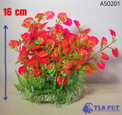 TLS Yapay Akvaryum Bitkisi Dekoru A50201 16 cm
