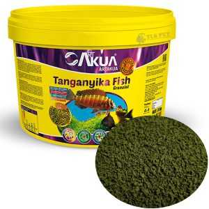 ArtAkua Tanganyika Fish Tanganyika Bitkisel  Balık Yemi (Bölme)