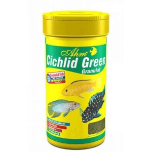 Ahm Cichlid Green Granulat Balık Yemi 100 ML
